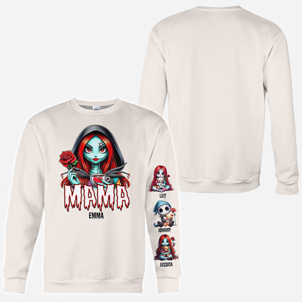 Personalized Nightmare Themed All-Over Shirt Gift for Mom All Over Shirt GradoCreations