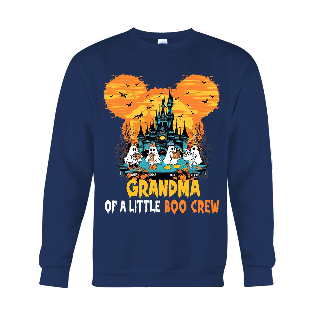 Personalized Halloween Mouse T-shirt and Hoodie for Grandma's Boo Crew T-shirt & Hoodie GradoCreations