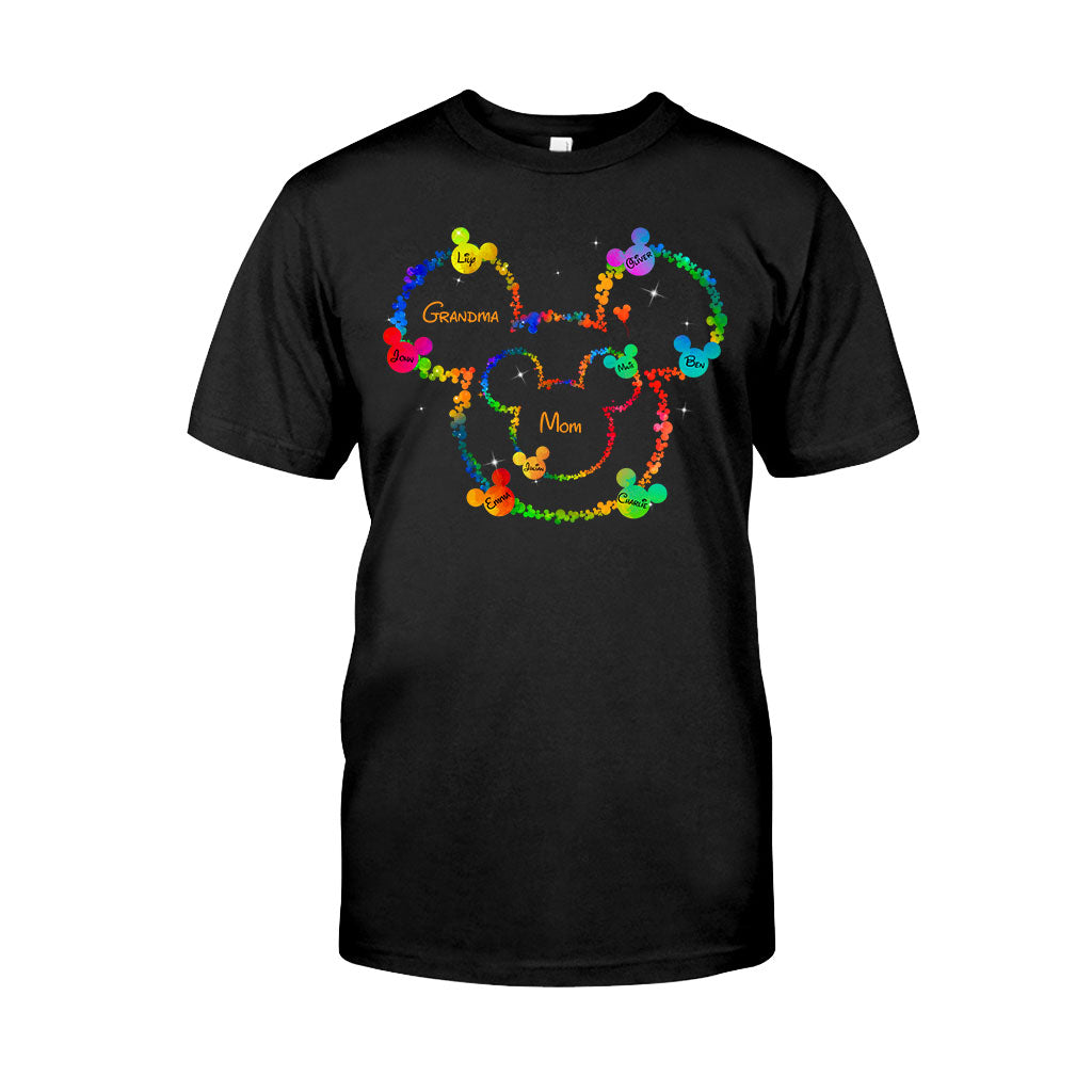 Personalized Mom Grandma Mouse T-shirt & Hoodie Gift for Mother's Day T-shirt & Hoodie GradoCreations