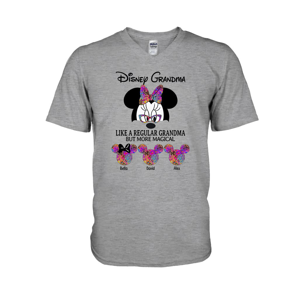 Personalized Disney Grandma T-shirt and Hoodie Gift for Mom T-shirt & Hoodie GradoCreations
