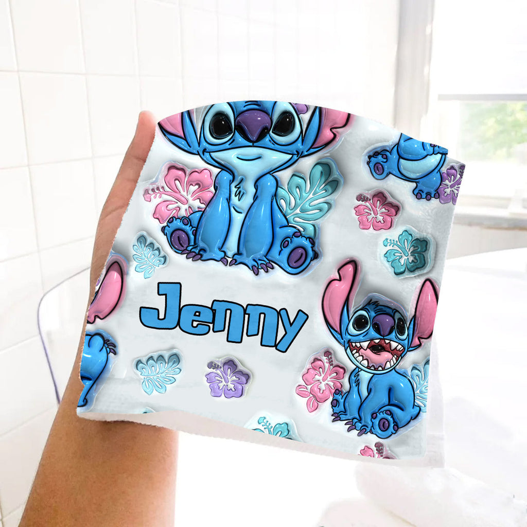 Personalized Ohana Towel Custom Name Hawaiian Gift for Family Towel GradoCreations