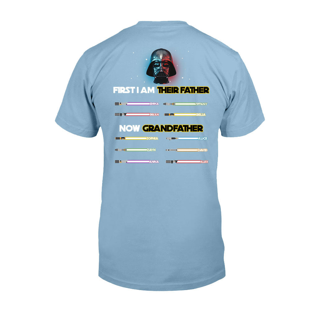 Personalized Darth Vader T-shirt and Hoodie for Grandfather's Day T-shirt And Hoodie GradoCreations