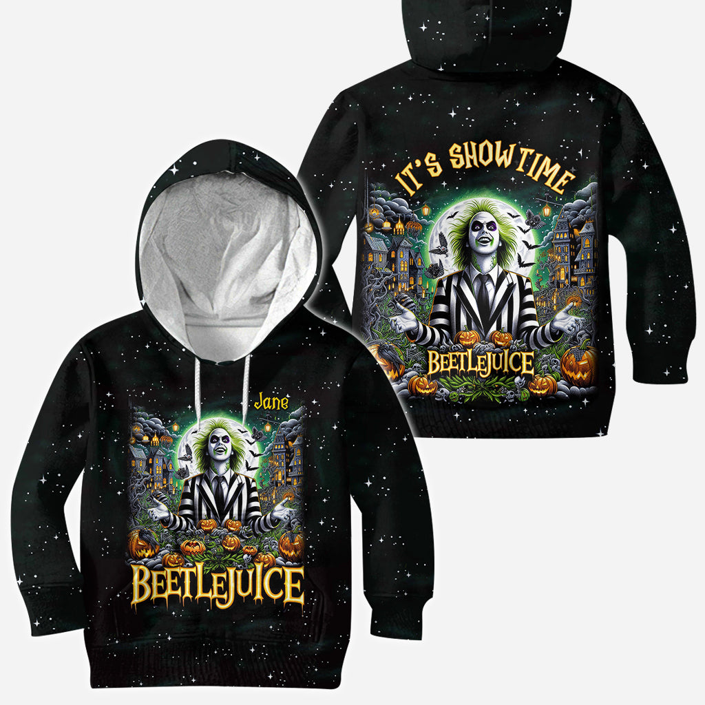 Personalized Beetlejuice All Over Shirt Custom Name Halloween Gift All Over Shirt GradoCreations