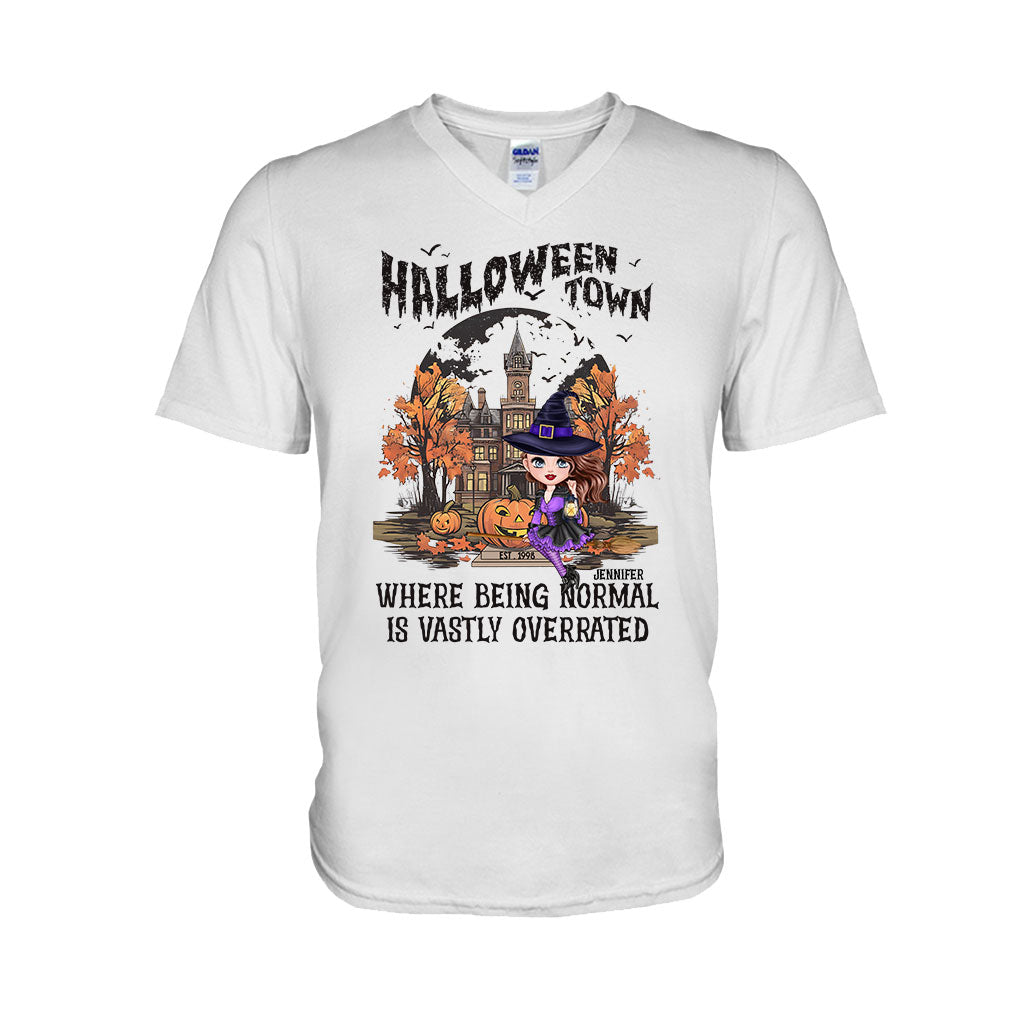 Personalized Halloween Town T-shirt & Hoodie for Kids & Adults T-shirt & Hoodie GradoCreations
