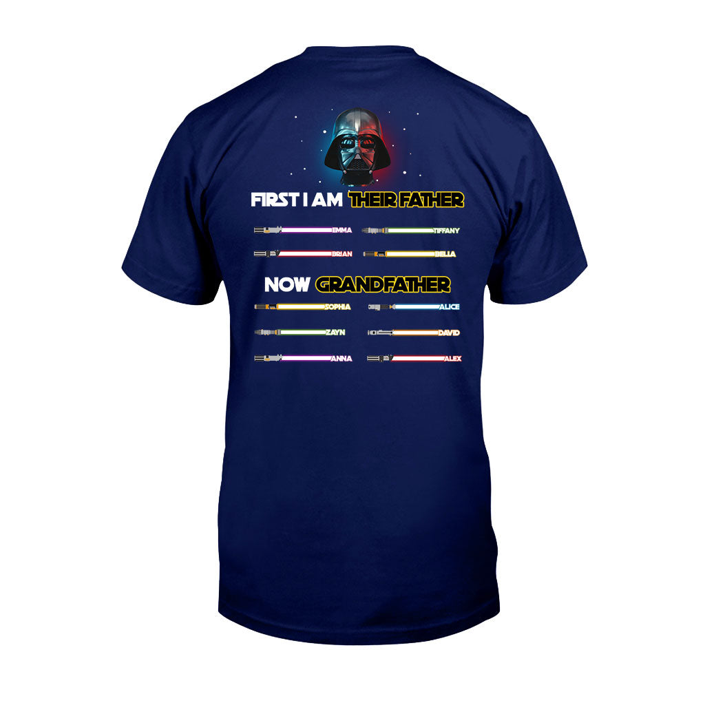 Personalized Darth Vader T-shirt and Hoodie for Grandfather's Day T-shirt And Hoodie GradoCreations