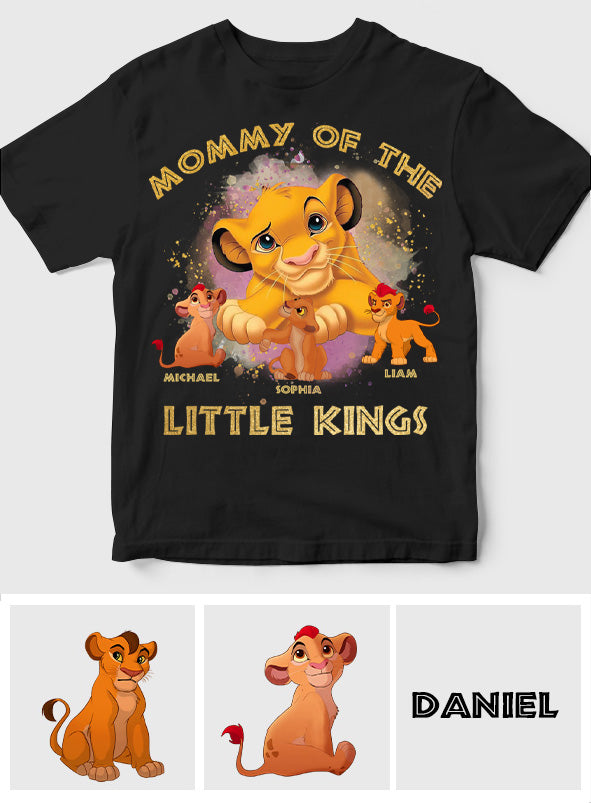 Personalized Mommy Of The Little Kings T-shirt and Hoodie for Mom T-shirt & Hoodie GradoCreations