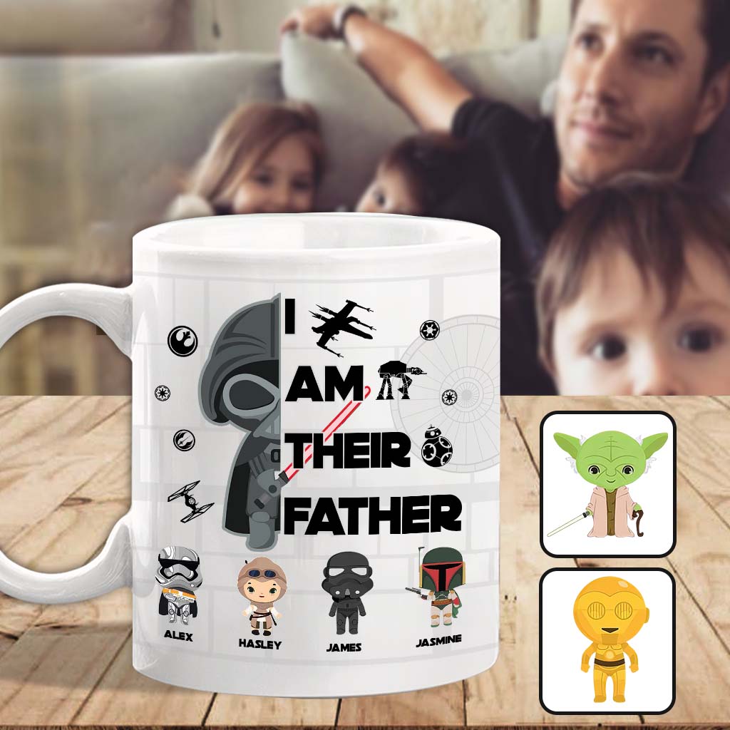 Personalized Star Wars Mug Custom Name Gift for Dad Mug GradoCreations