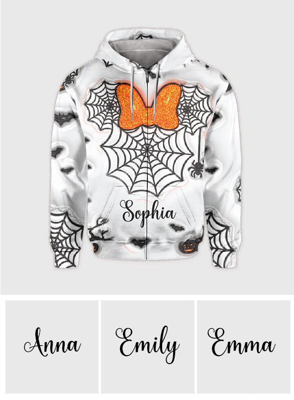 Personalized Halloween All Over Shirt Custom Name Gift All Over Shirt GradoCreations