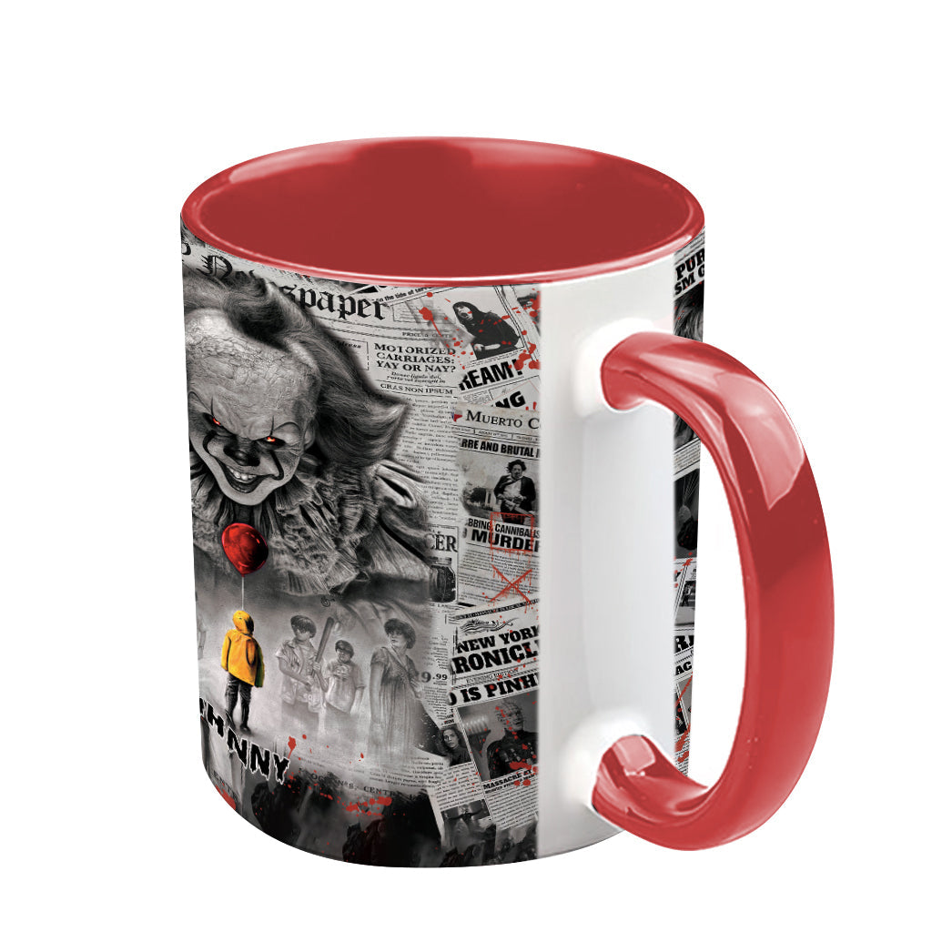 Personalized Horror Movie Accent Mug Custom Gift for Fans Accent Mug GradoCreations