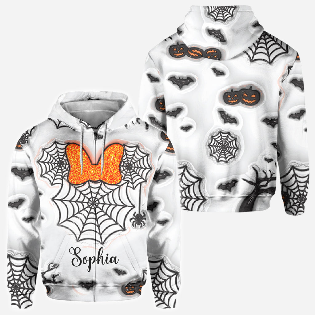 Personalized Halloween All Over Shirt Custom Name Gift All Over Shirt GradoCreations