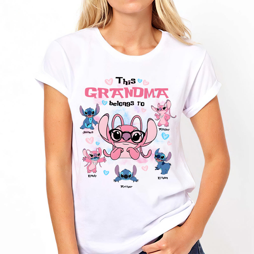 Custom Grandma Mouse T-shirt & Hoodie with Family Names | Personalized Gift T-shirt & Hoodie GradoCreations