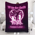 Personalized Nightmare Blanket Custom Couples Gift for Halloween Blanket GradoCreations