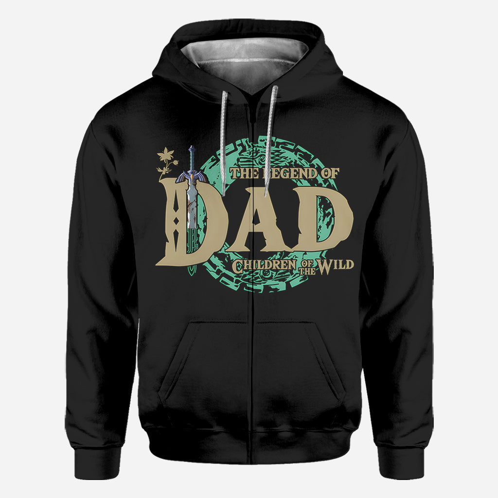 Personalized All Over Shirt The Legend of Dad/Mom Gift Idea All Over Shirt GradoCreations