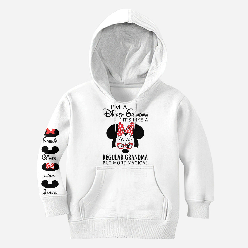 Personalized Disney Grandma All Over Shirt with Custom Names All Over Shirt GradoCreations