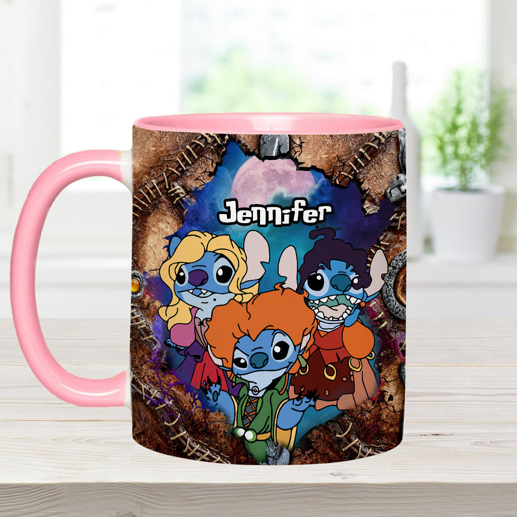Personalized Hocus Pocus Accent Mug Custom Name Gift for Halloween Accent Mug GradoCreations