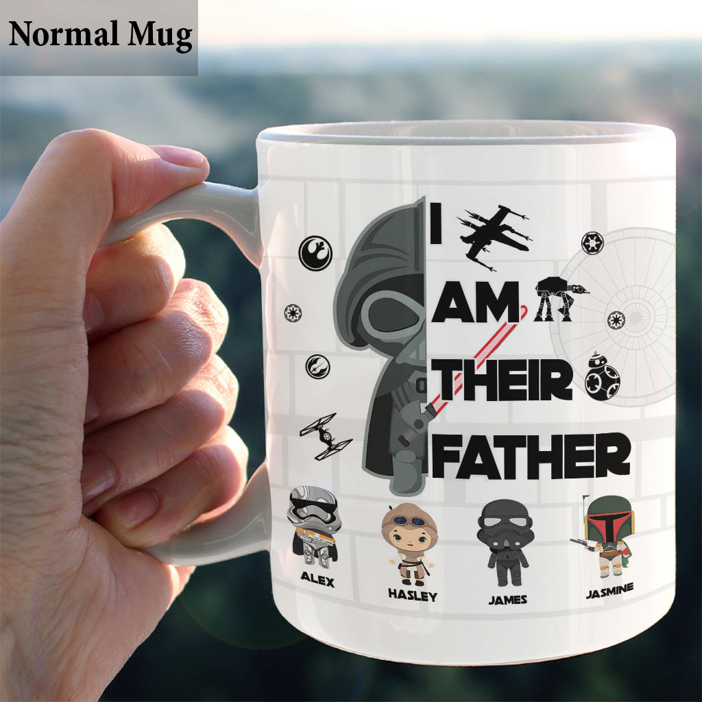 Personalized Star Wars Mug Custom Name Gift for Dad Mug GradoCreations