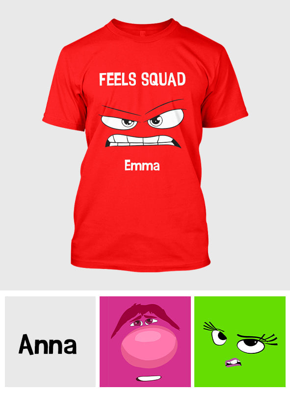 Personalized All Over Print Shirt with Custom Name for Friends All Over Shirt GradoCreations
