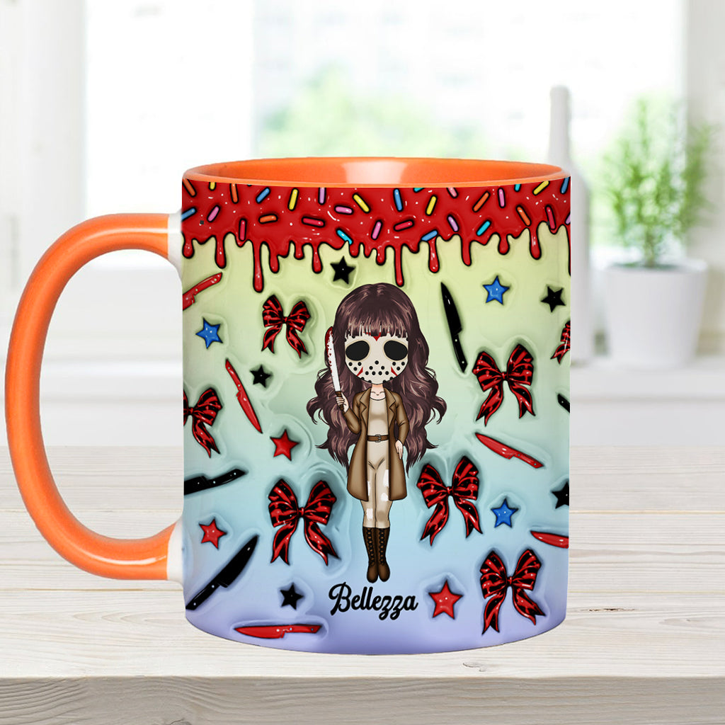 Personalized Accent Mug for Murder Mystery Lovers - Fun Gift Accent Mug GradoCreations