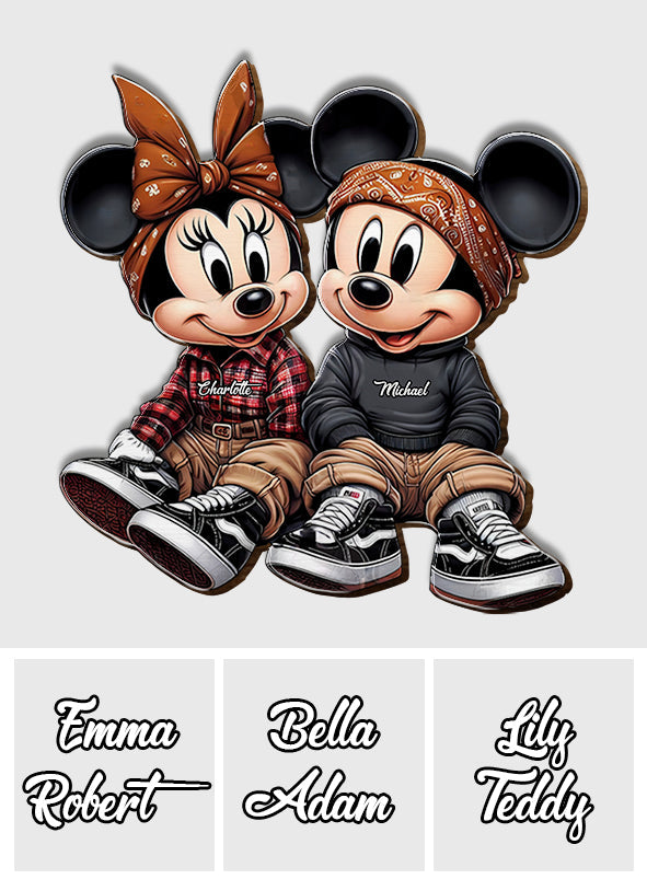 Personalized Mouse Shaped Car Visor Clip Custom Gift Shaped Car Visor Clip GradoCreations