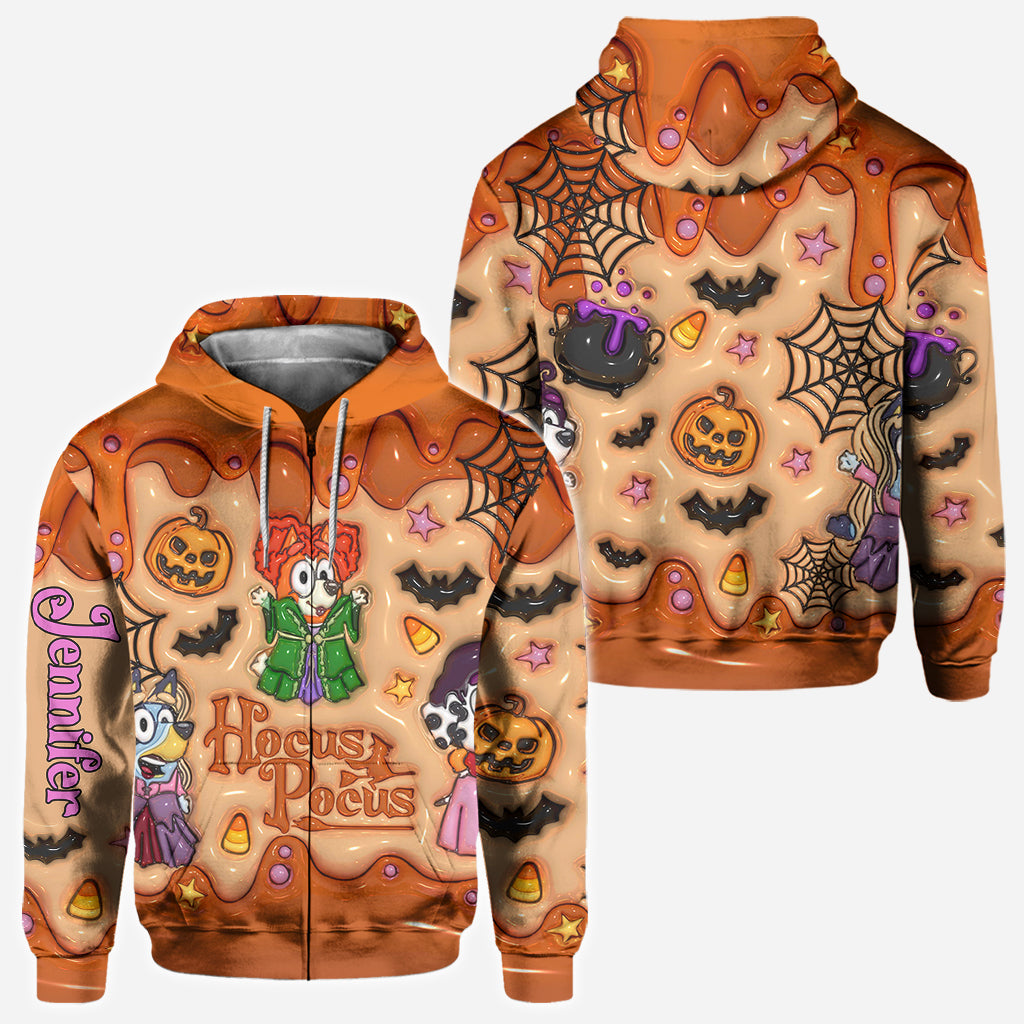 Personalized Halloween All Over Shirt Custom Name for Kids All Over Shirt GradoCreations