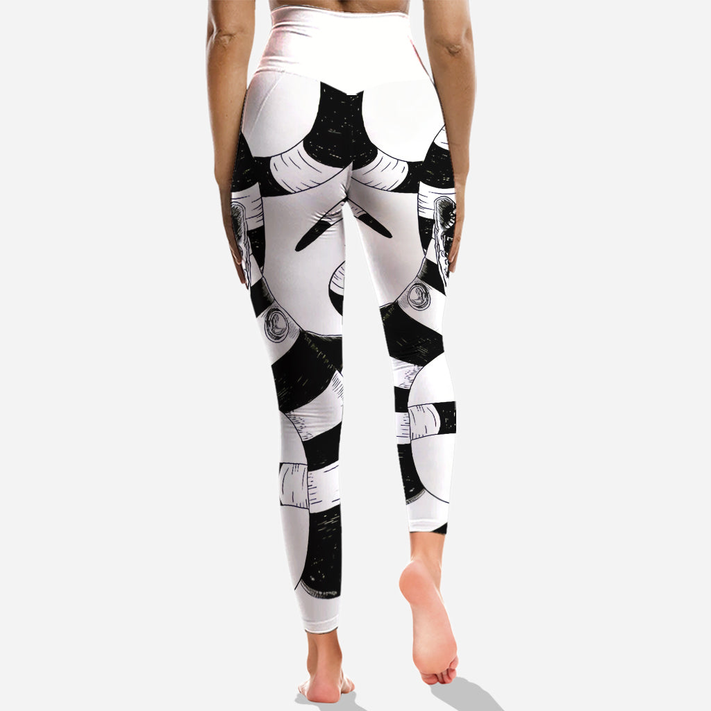Personalized Beetlejuice Hoodie and Leggings Set for Halloween Hoodie & Leggings GradoCreations
