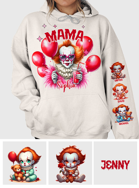 Personalized Scary Mama All Over Shirt Custom Name Gift All Over Shirt GradoCreations
