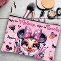Personalized Makeup and Snacks Pouch Custom Name Gift for Her Pouch GradoCreations