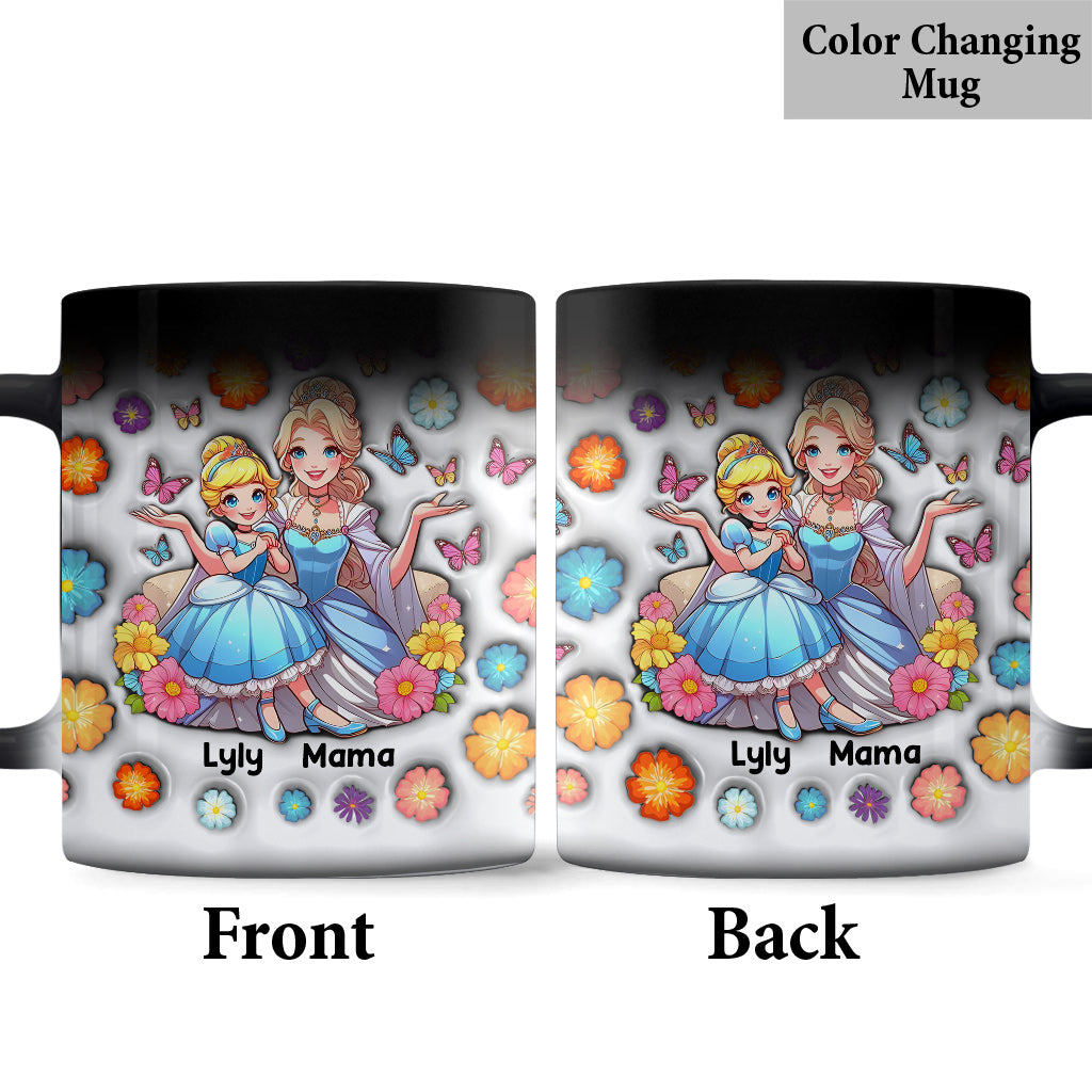 Personalized Mother-Daughter Mouse Mug Custom Name Gift Mug GradoCreations