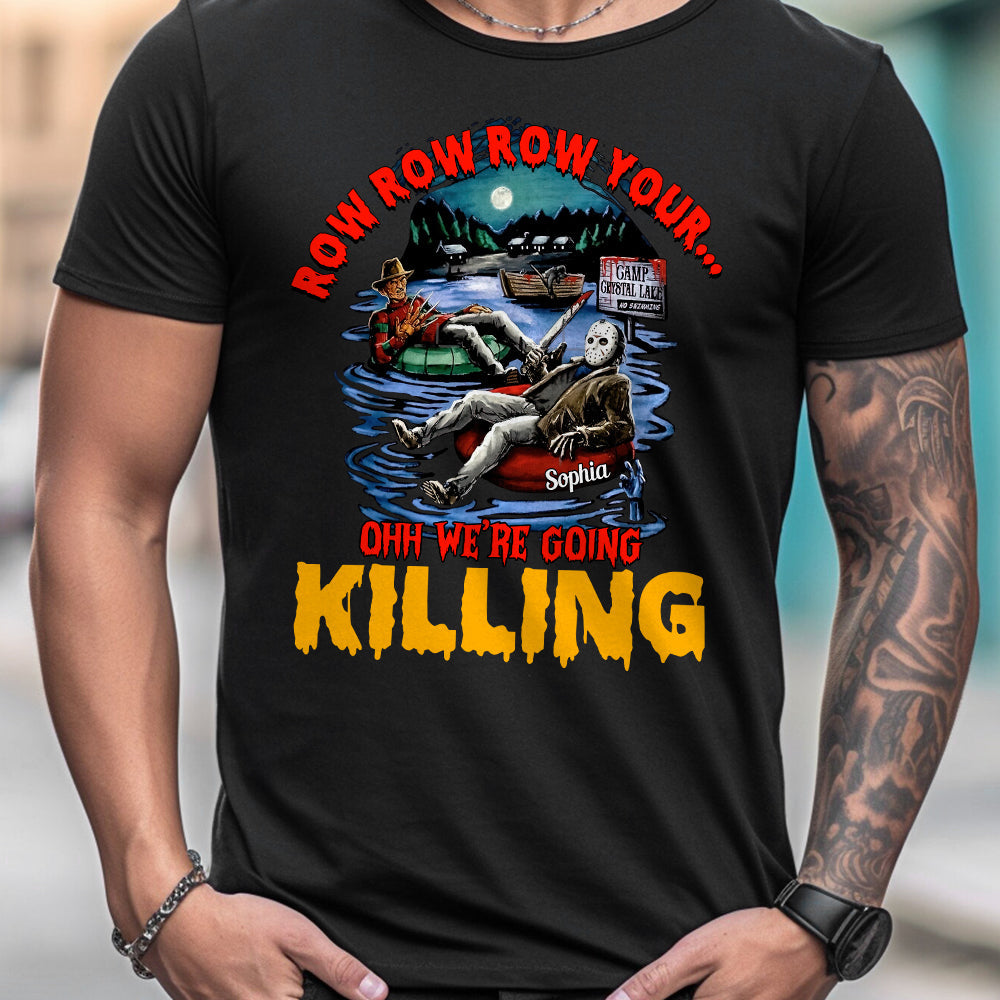 Personalized Row Row Row Your Boat T-shirt and Hoodie Gift T-shirt & Hoodie GradoCreations