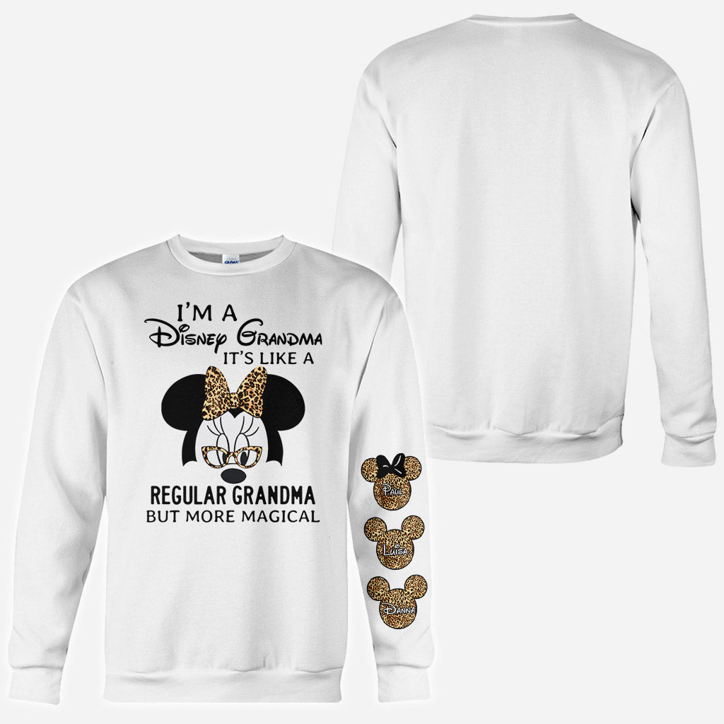 Personalized Disney Grandma All Over Shirt Custom Name Gift All Over Shirt GradoCreations