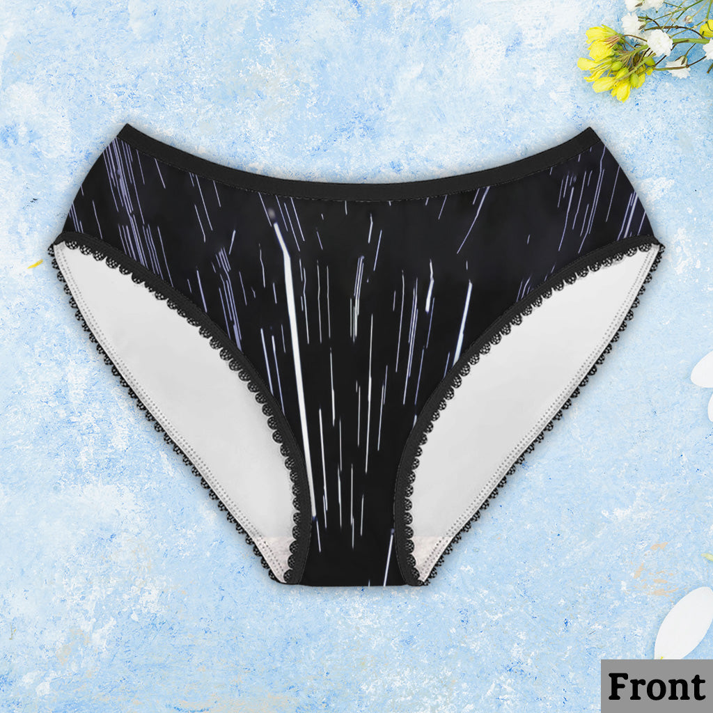 Personalized Best Butt in the Galaxy Women's Briefs & Men's Boxer Briefs Custom Name Gift Lace Border Women Briefs And Men’s Boxer Briefs GradoCreations