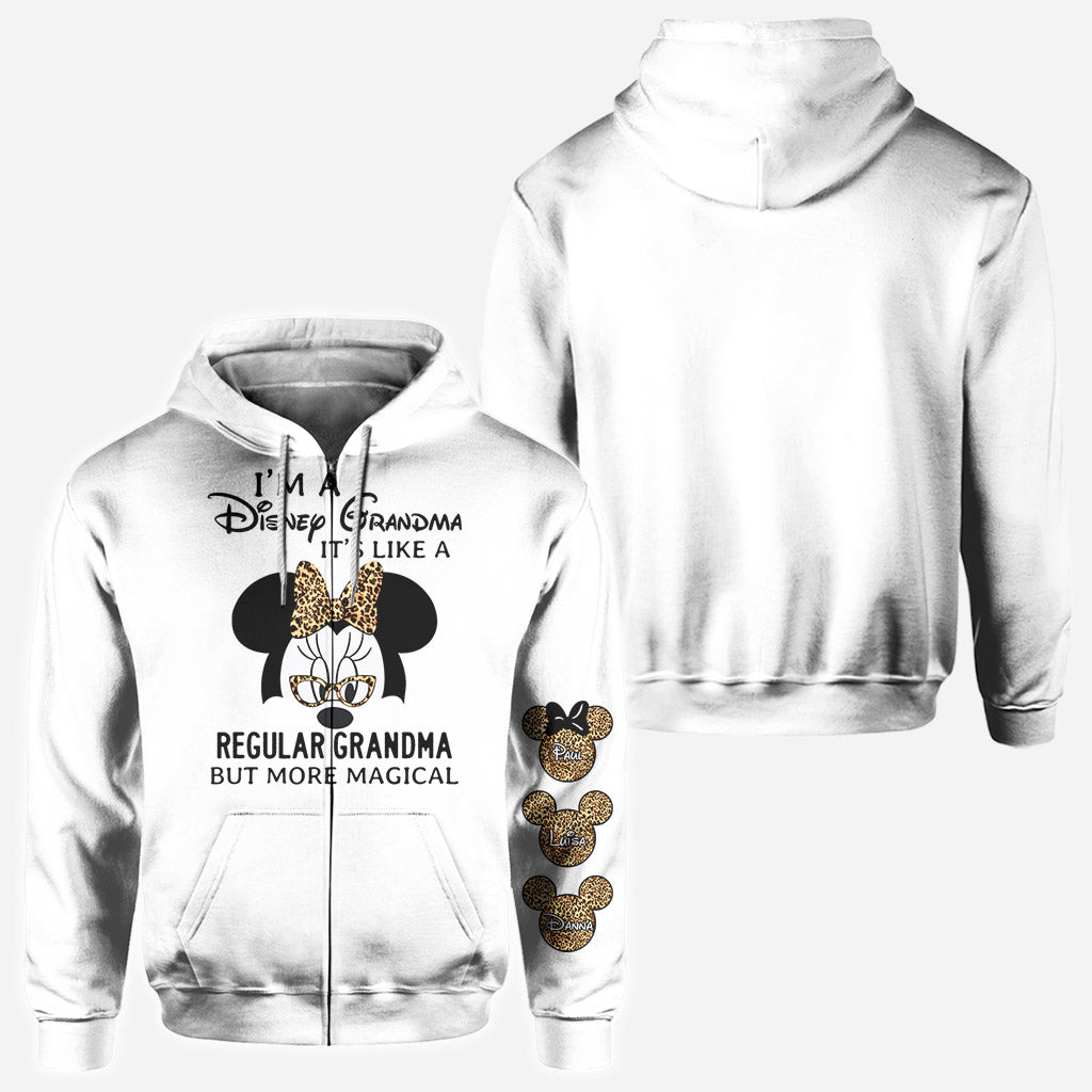 Personalized Disney Grandma All Over Shirt Custom Name Gift All Over Shirt GradoCreations