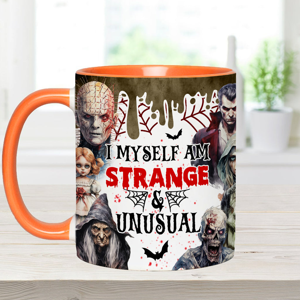 Personalized Horror-Themed Accent Mug Custom Name Gift Accent Mug GradoCreations