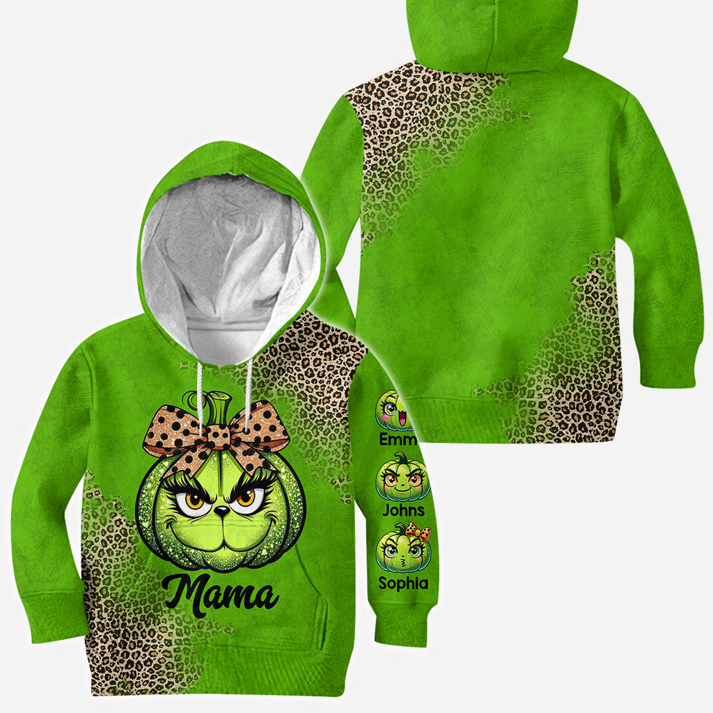Personalized Grinchy Mama All Over Shirt Christmas Gift All Over Shirt GradoCreations