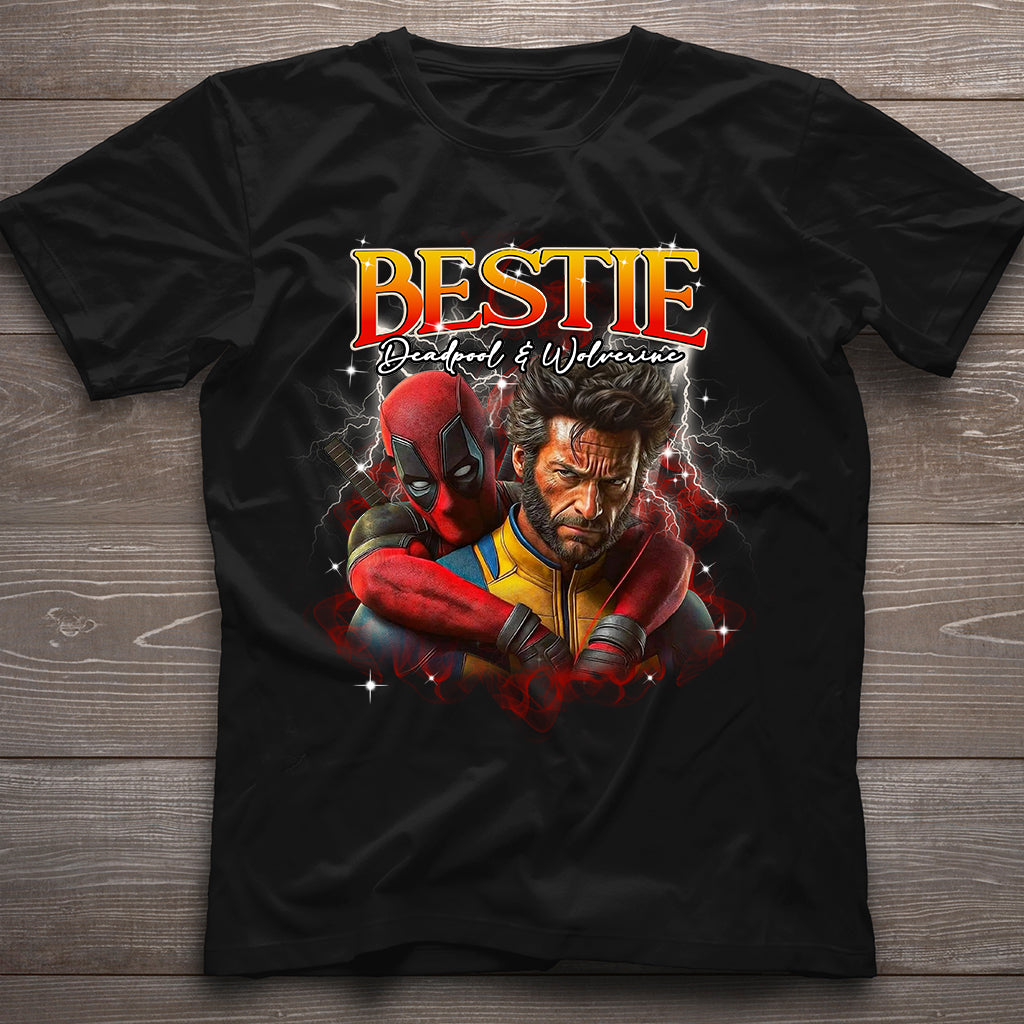 Personalized 90s Vintage Bootleg Tee Custom Bestie Shirt Gift T-shirt & Hoodie GradoCreations
