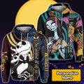 Personalized Nightmare Before Christmas All Over Shirt Custom Name Gift All Over Shirt GradoCreations