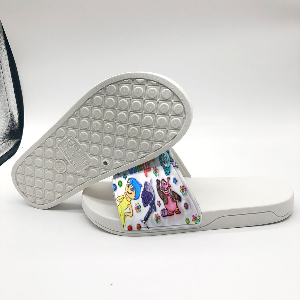 Personalized Slide Sandals Custom Name Gift for Mom Birthday Slide Sandals GradoCreations