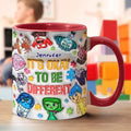 Personalized Autism Awareness Accent Mug Custom Name Gift for Kids Accent Mug GradoCreations