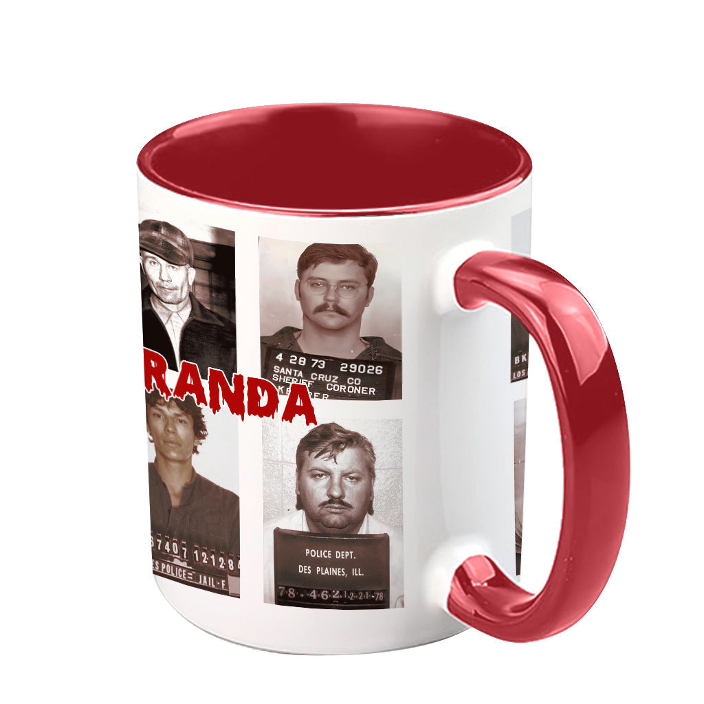 Personalized Accent Mug with Funny Crime Show Quote Gift Idea Accent Mug GradoCreations
