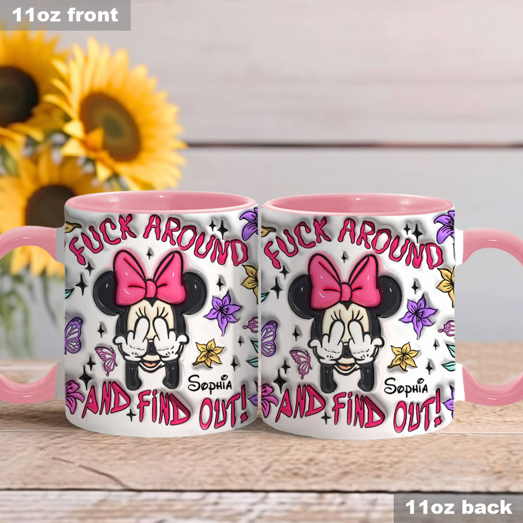Personalized Ceramic Accent Mug with Playful Design for Birthdays and Graduations Accent Mug GradoCreations