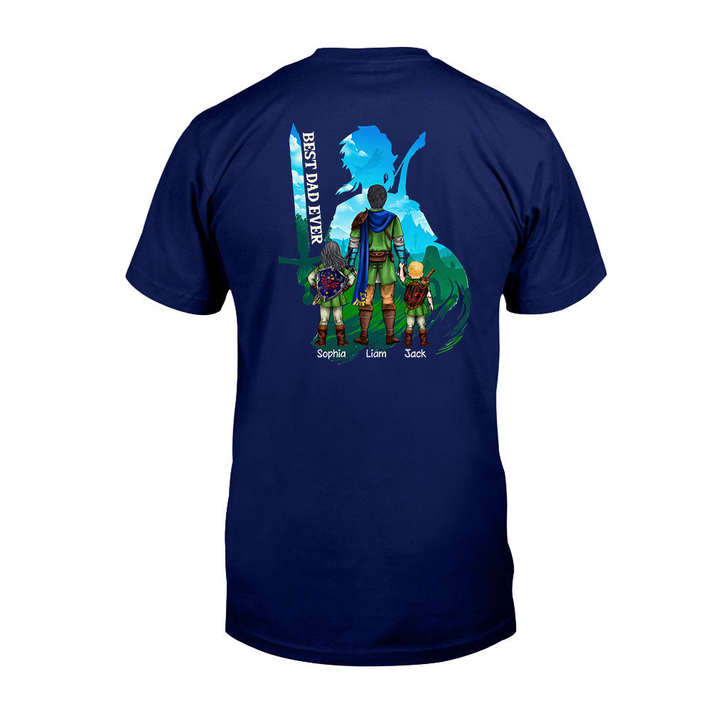 Personalized Legend of Dad T-Shirt & Hoodie Custom Name Gift for Father's Day T-shirt And Hoodie GradoCreations