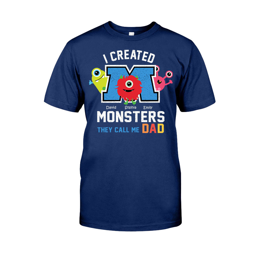 Personalized Father's Day T-shirt with Custom Names | Unique Dad Gift T-shirt & Hoodie GradoCreations