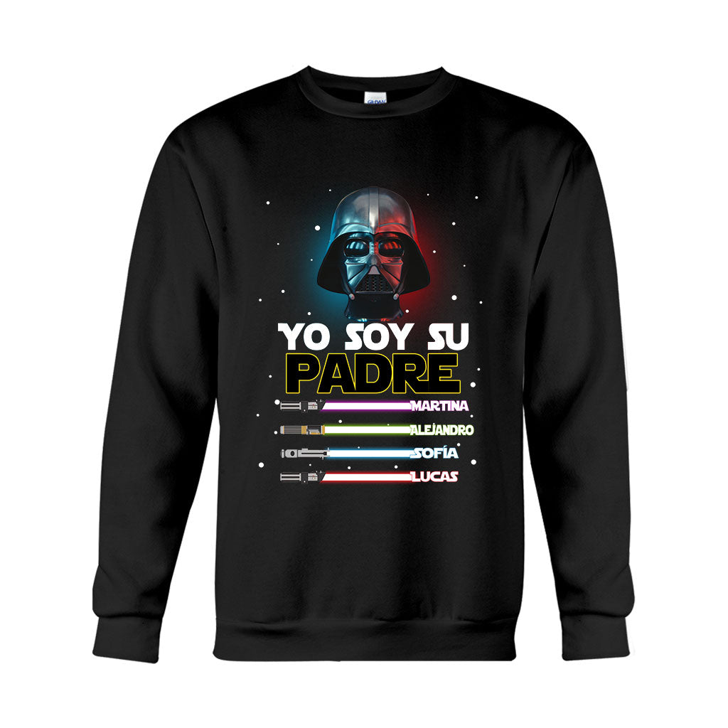 Personalized Yo Soy Su Padre T-shirt & Hoodie Gift for Dad T-shirt & Hoodie GradoCreations