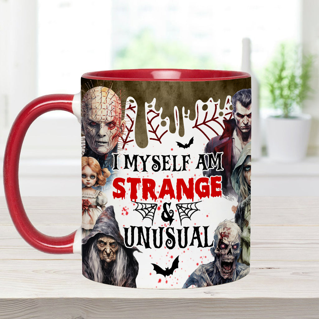 Personalized Horror-Themed Accent Mug Custom Name Gift Accent Mug GradoCreations