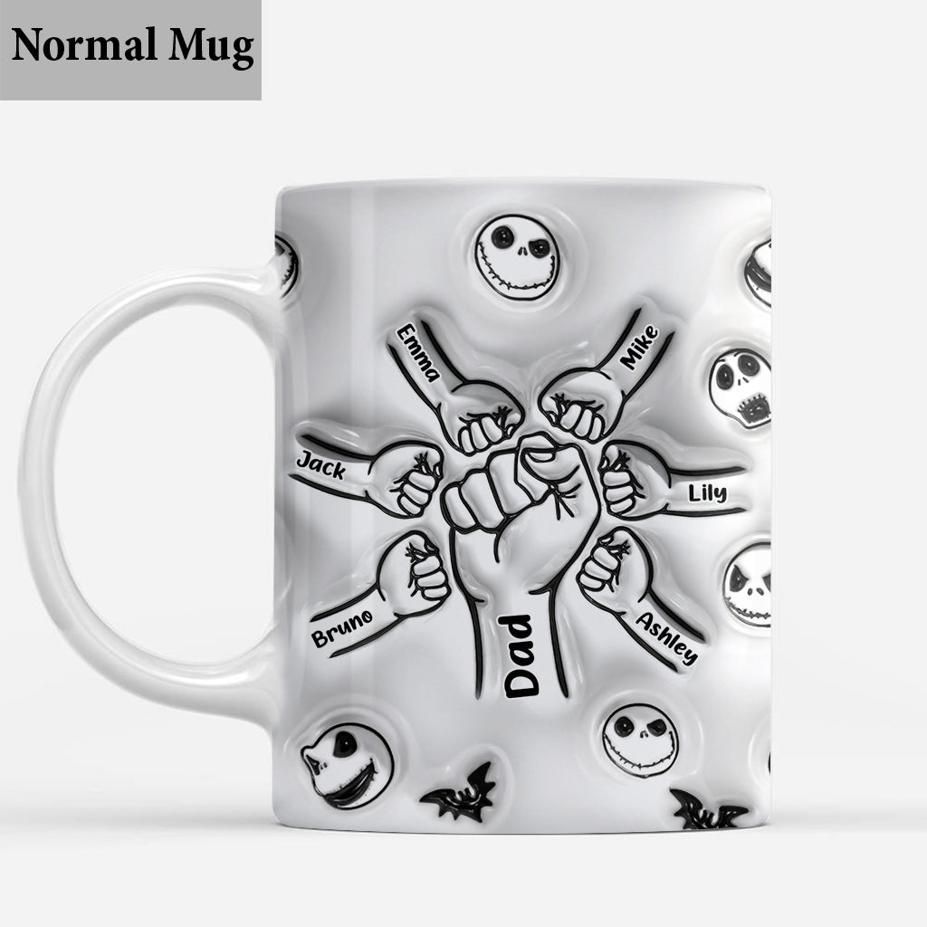 Personalized Nightmare Mug Custom Name Gift for Dad Halloween Mug GradoCreations