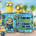 Personalized Ceramic Accent Mug Funny Quote Custom Name Gift Accent Mug GradoCreations