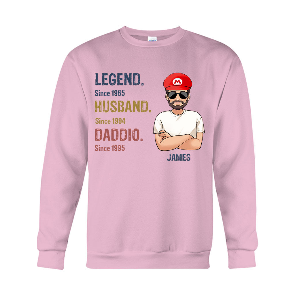 Personalized Super Plumber T-Shirt & Hoodie for Dad | Custom Name Gift T-shirt & Hoodie GradoCreations