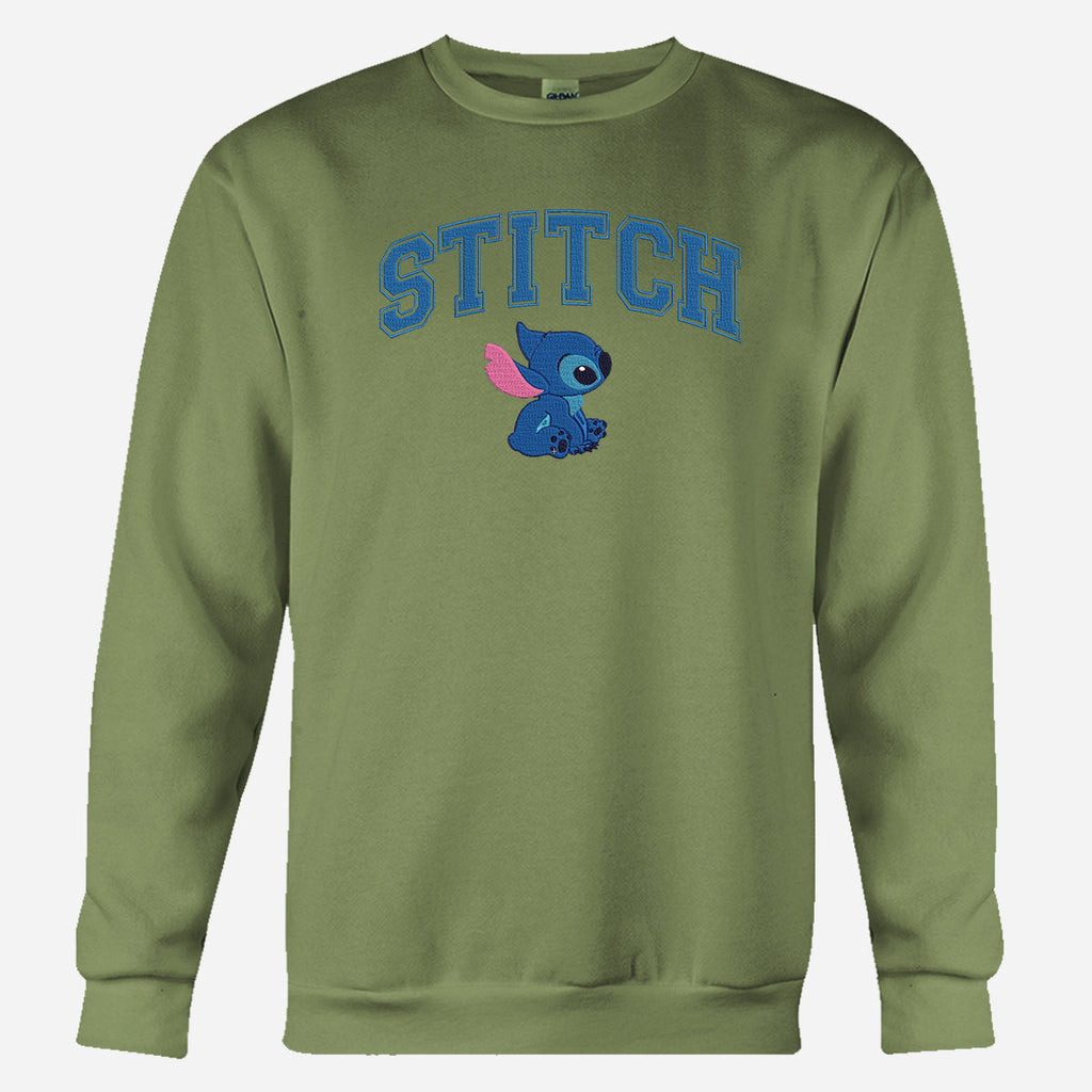 Personalized Ohana Embroidered Sweater Custom Gift for Couples Embroidered Sweater GradoCreations