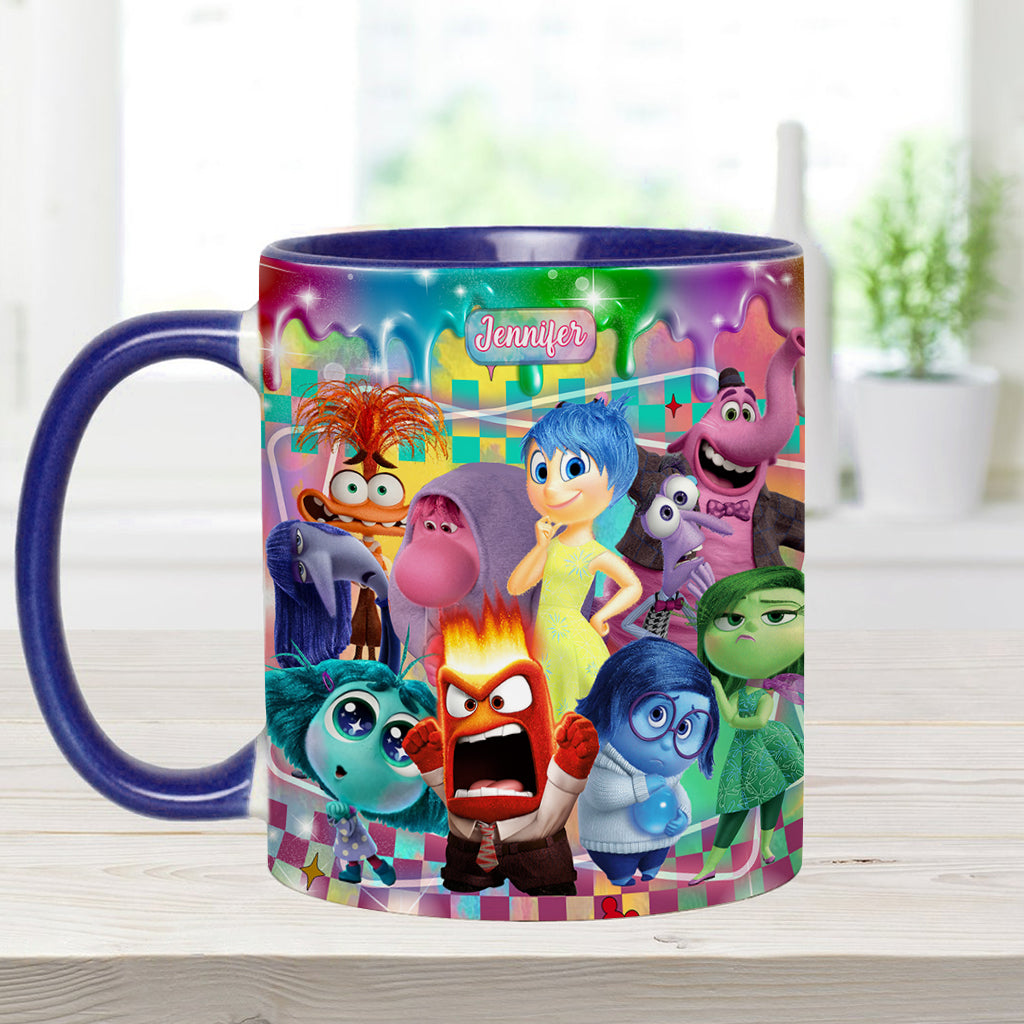 Personalized Accent Mug with Custom Name for Birthday/Graduation Accent Mug GradoCreations