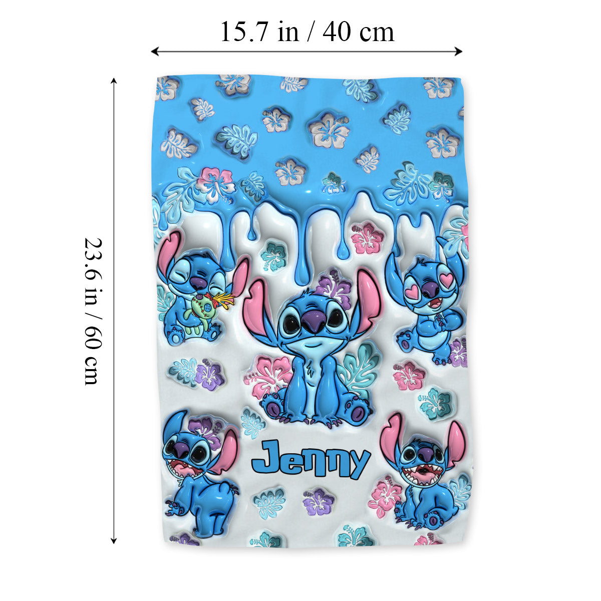 Personalized Ohana Towel Custom Name Hawaiian Gift for Family Towel GradoCreations
